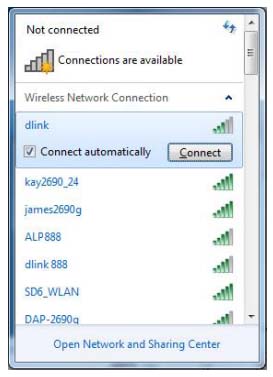 dlink router in wifi list 