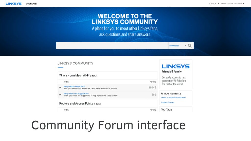linksys community