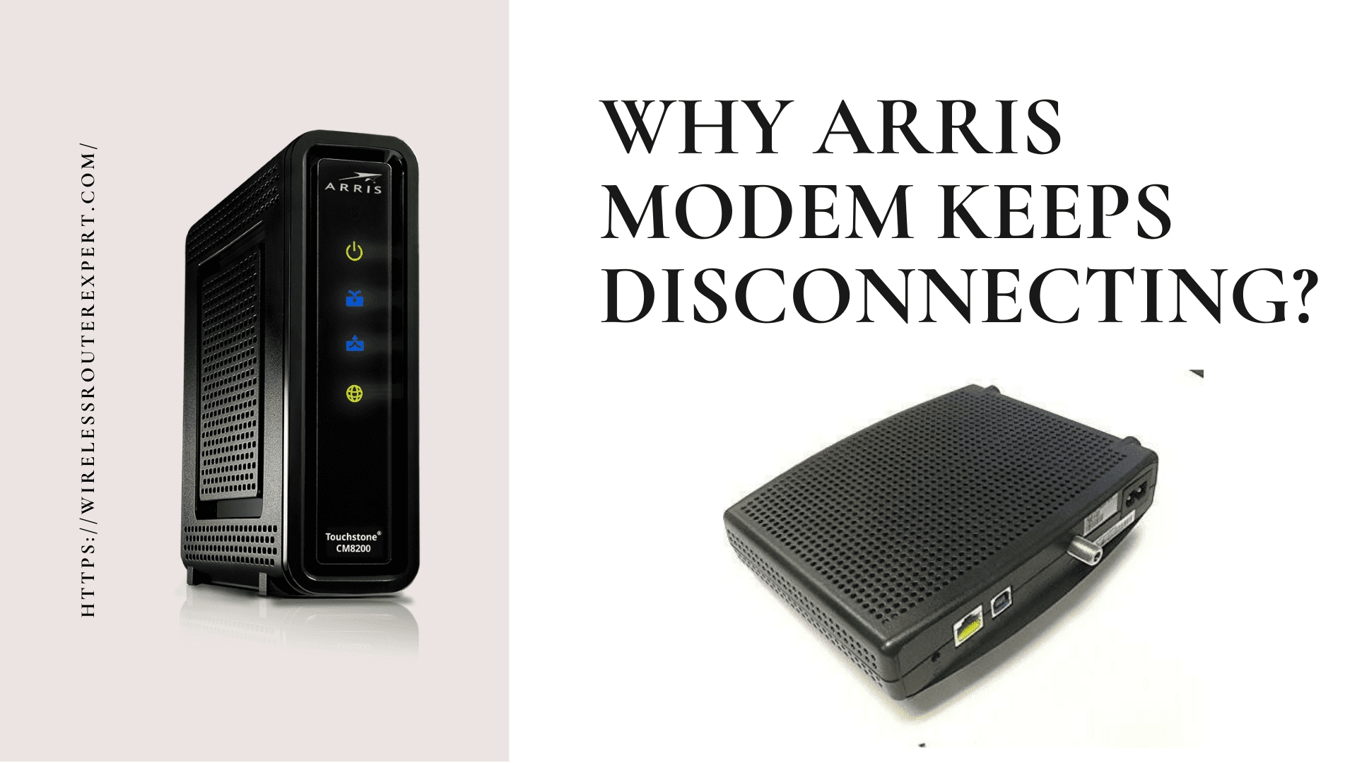 Why Arris Modem Keeps Disconnecting?